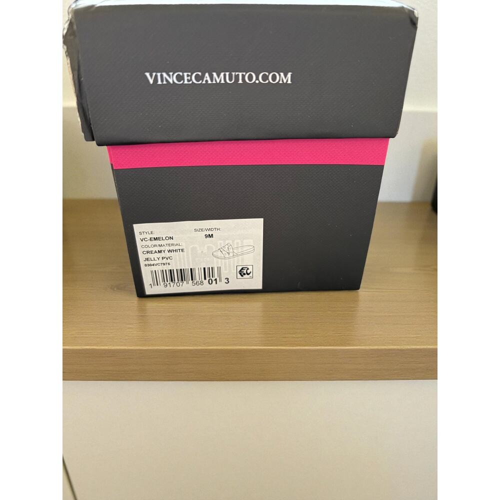 Vince Camuto Emelon Studded Jelly Slides Women’s Sz 9 Pre-Owned in Box Excellent - Picture 6 of 7